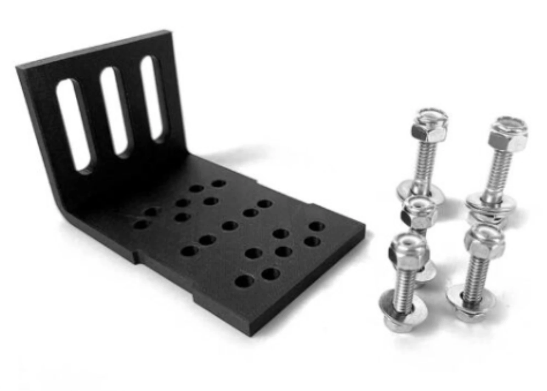 Jack plate transducer mount