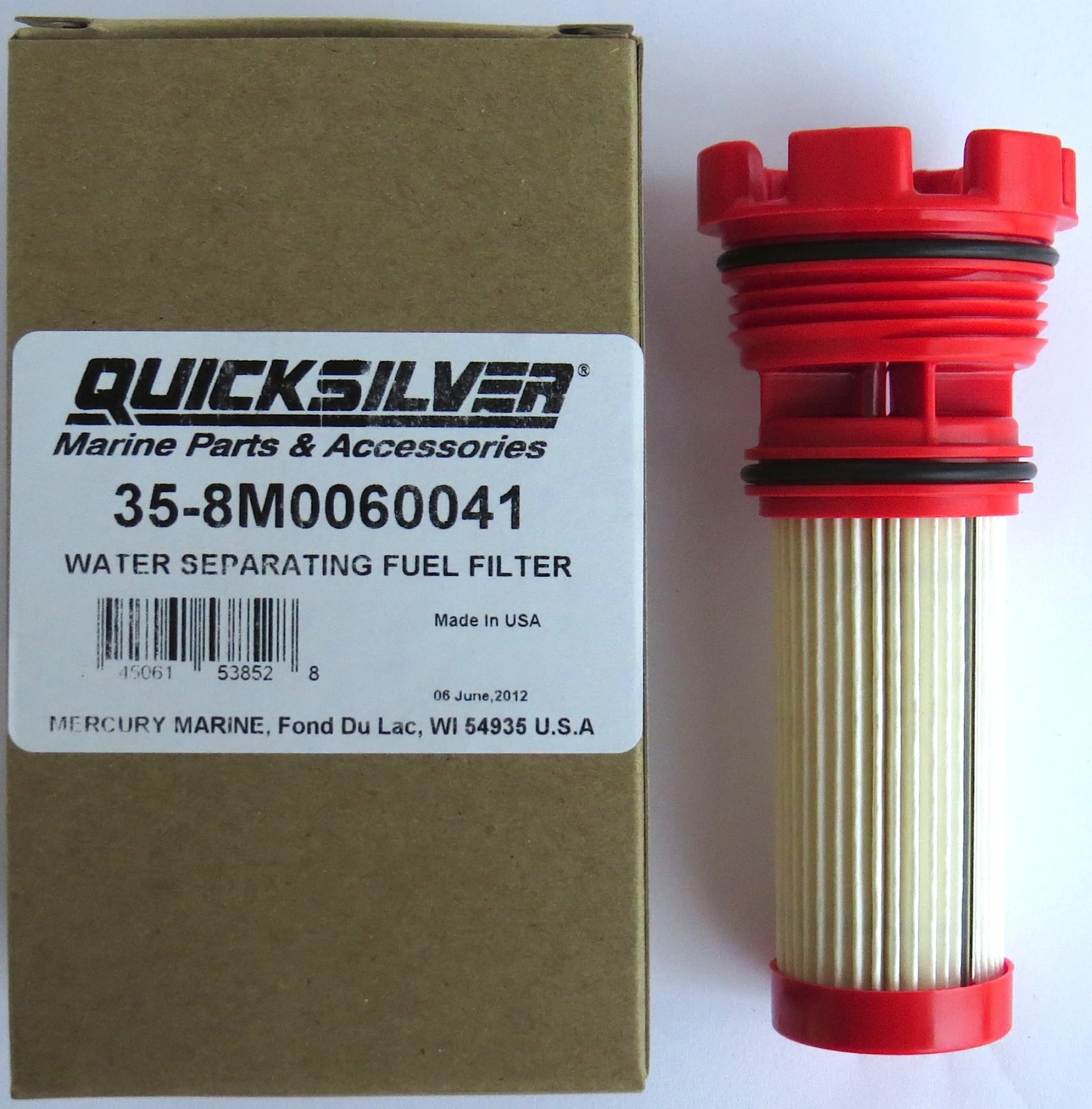 Mercury original bränslefilter, passar Optimax och Verado.