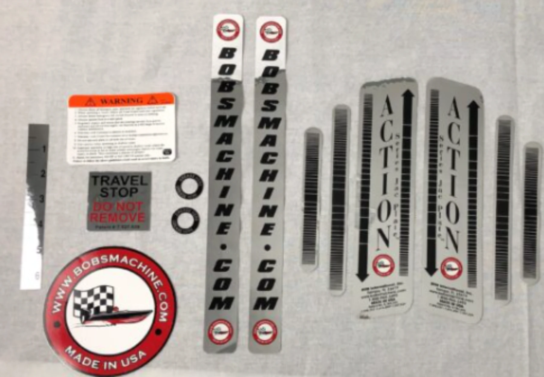 Action Series 6 tum Decal Kit