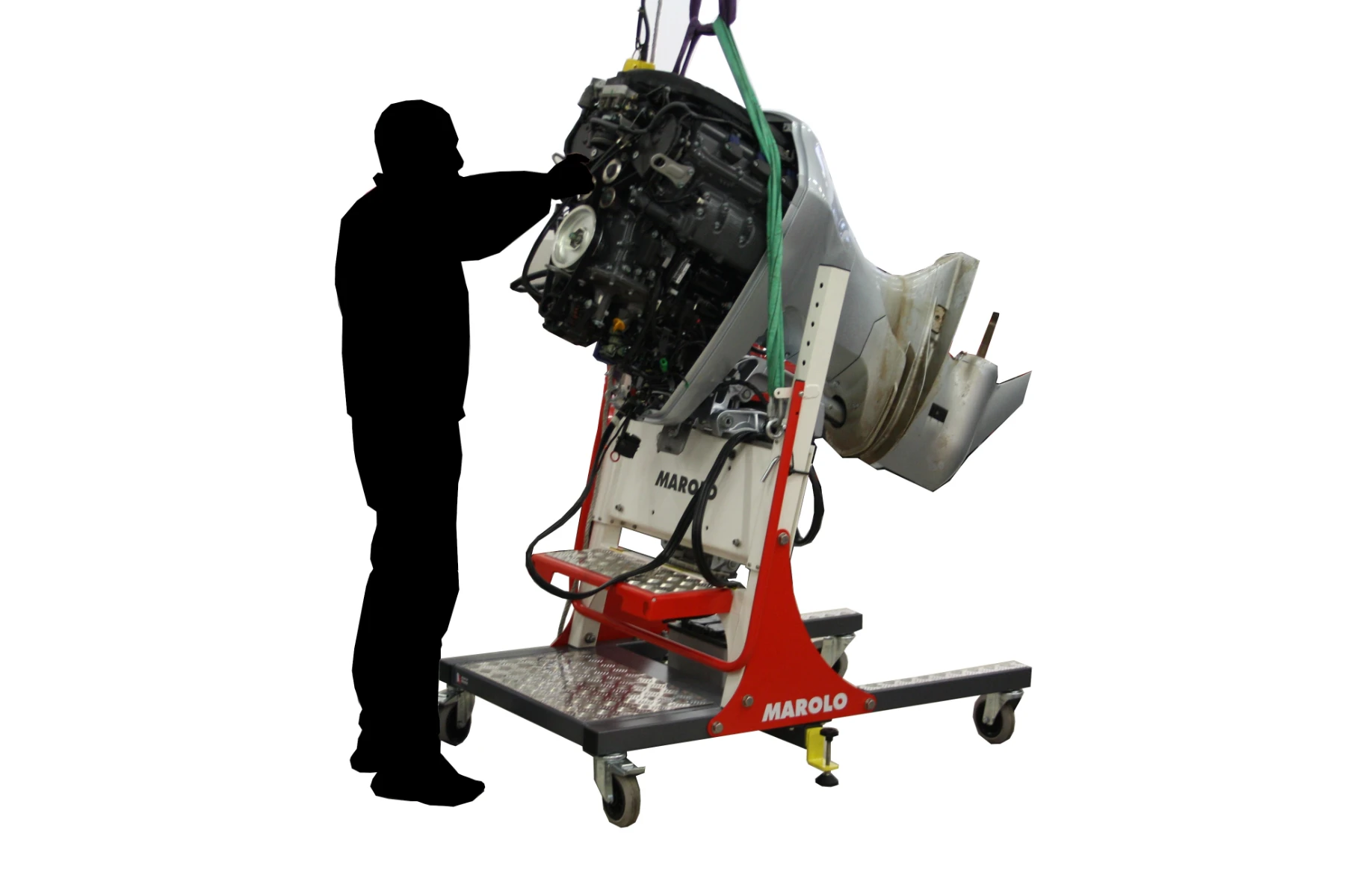 Motorbock SM 450 för utombordare upp till 450Kg - Bild 2