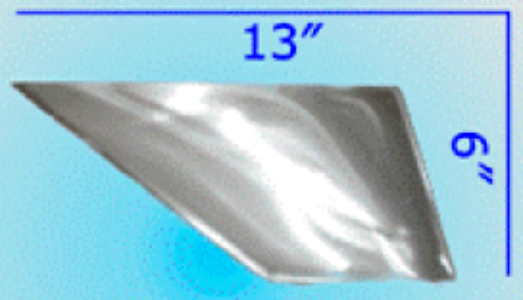 Skeg Mercruiser Bravo 1 och 3 1990->, 070-SMRB1B390L