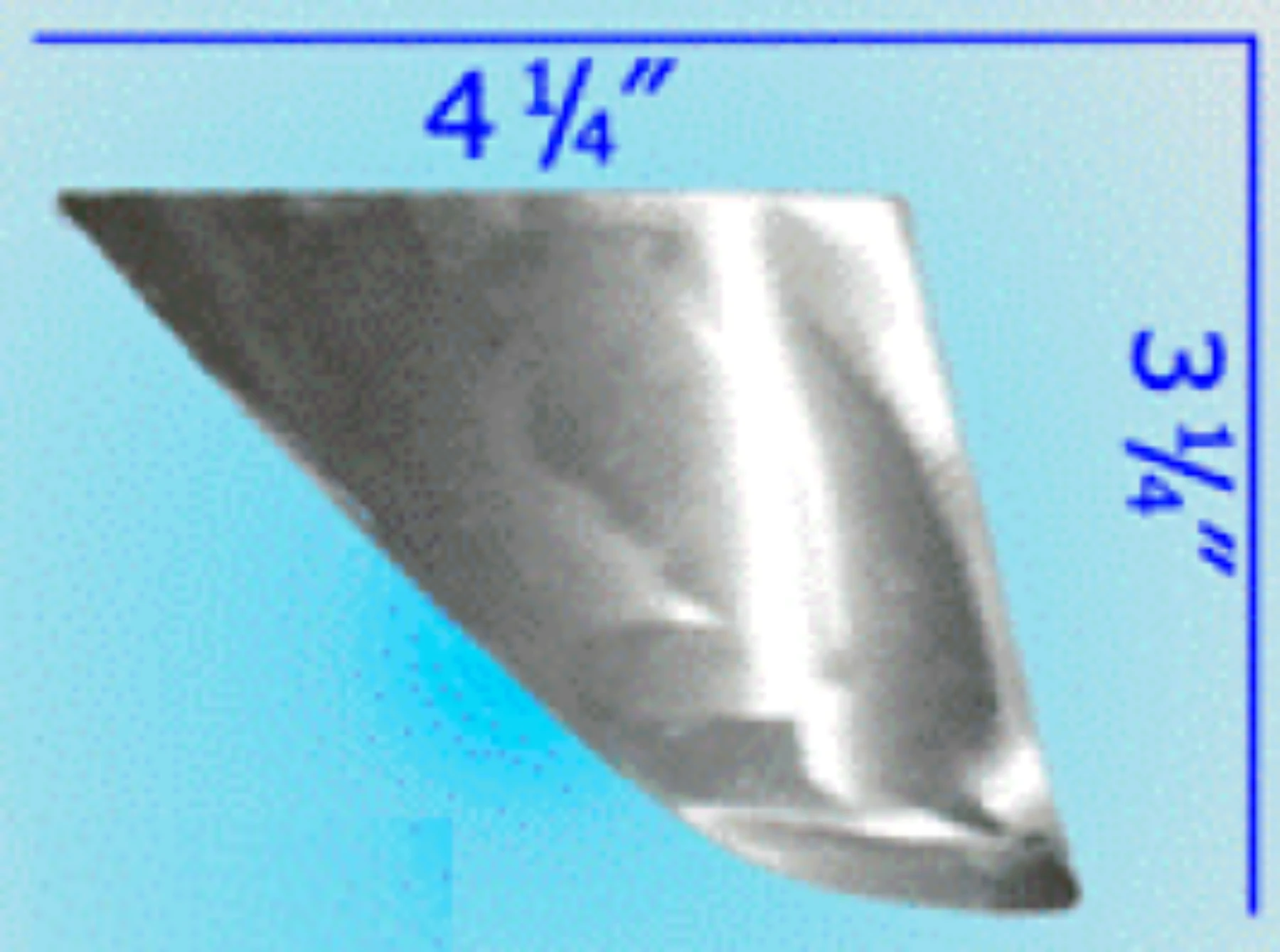 Skeg Mercury/Mariner 8-15hk 1986->, 070-SM81586L