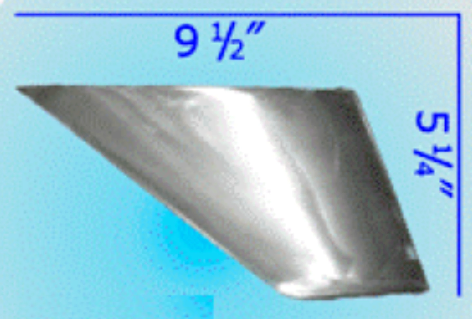 Skeg Mercruiser Alpha one gen 2 , 2000->, 070-SMRA100L