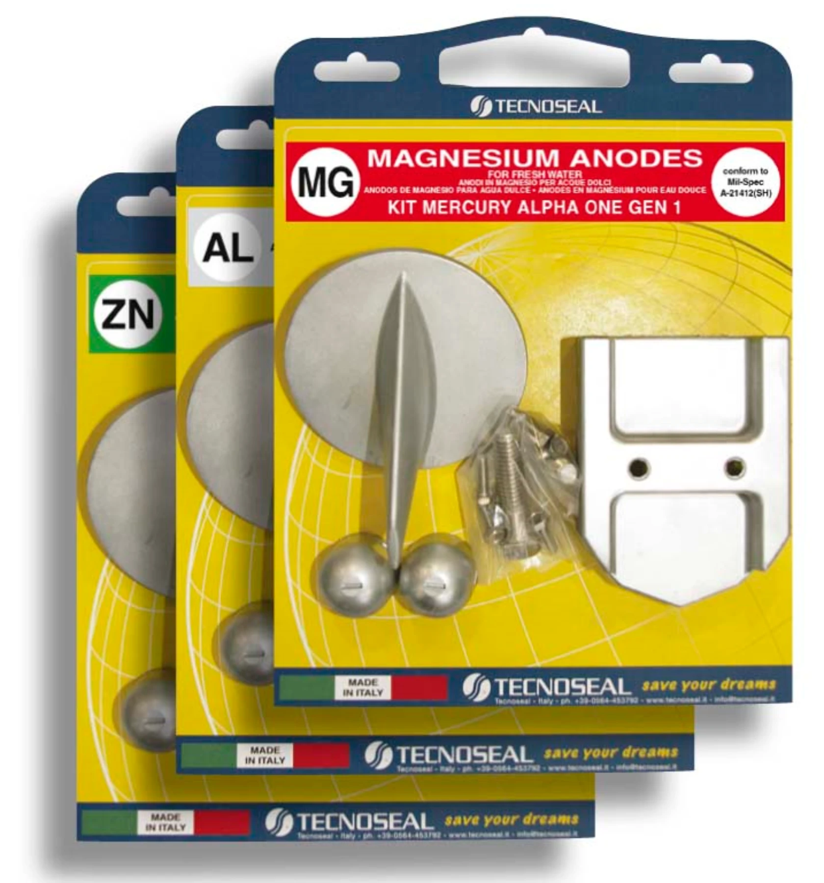 Anodkit för Alpha Gen 1, Aluminium