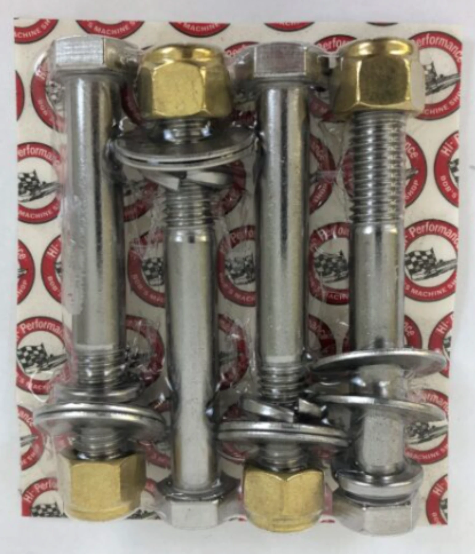 Bultsats, 4st långa bultar mellan motor och plate. 4tum