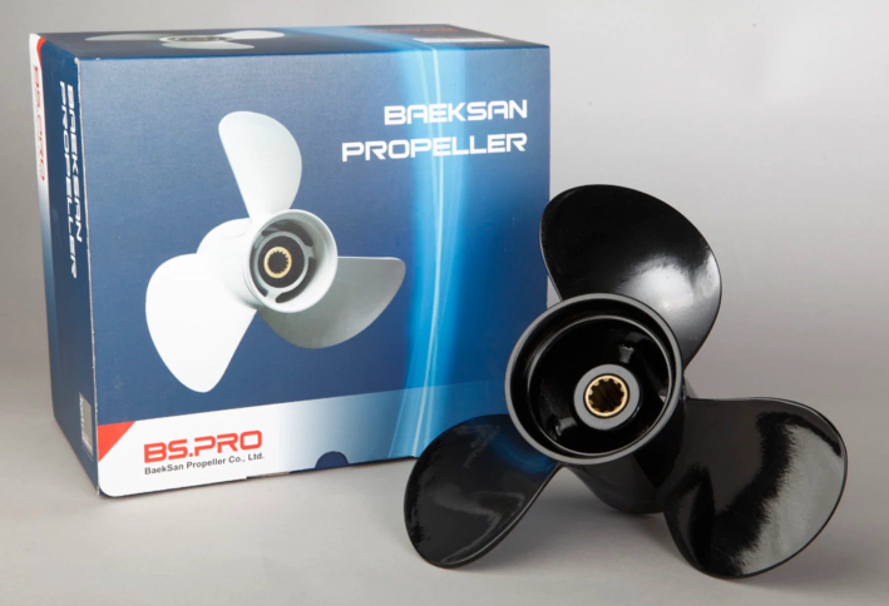 3-bl båtpropeller för Honda, stigning 12 tum
