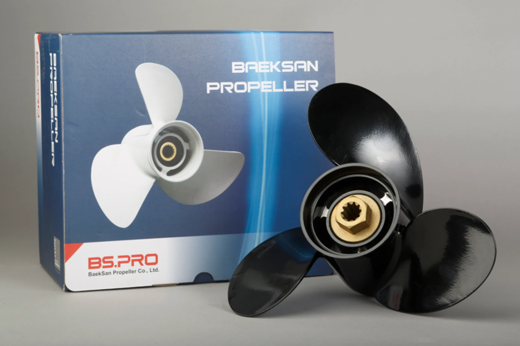 3-bl båtpropeller till Mercury stigning 11 tum