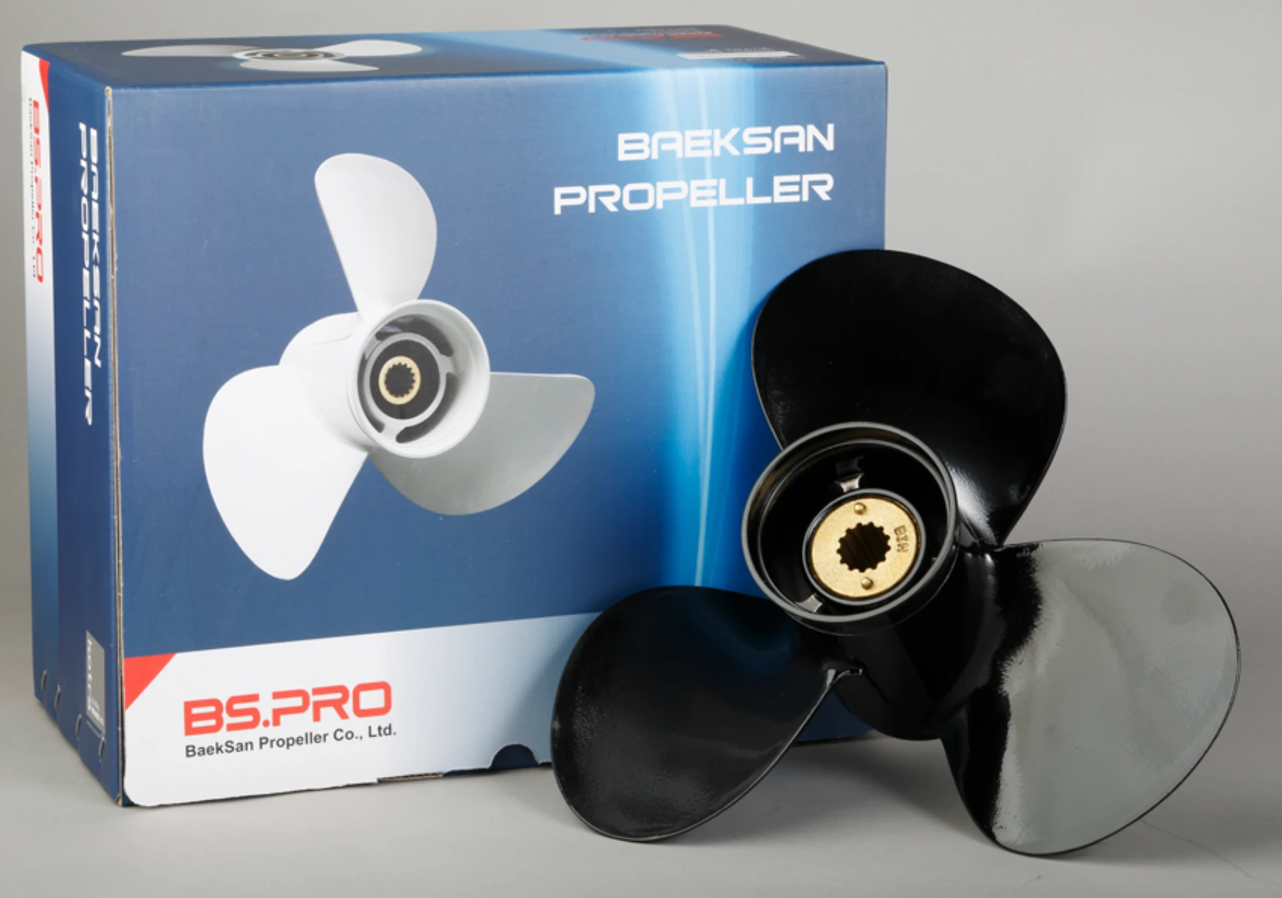 3-bl båtpropeller till Mercury stigning 14 tum