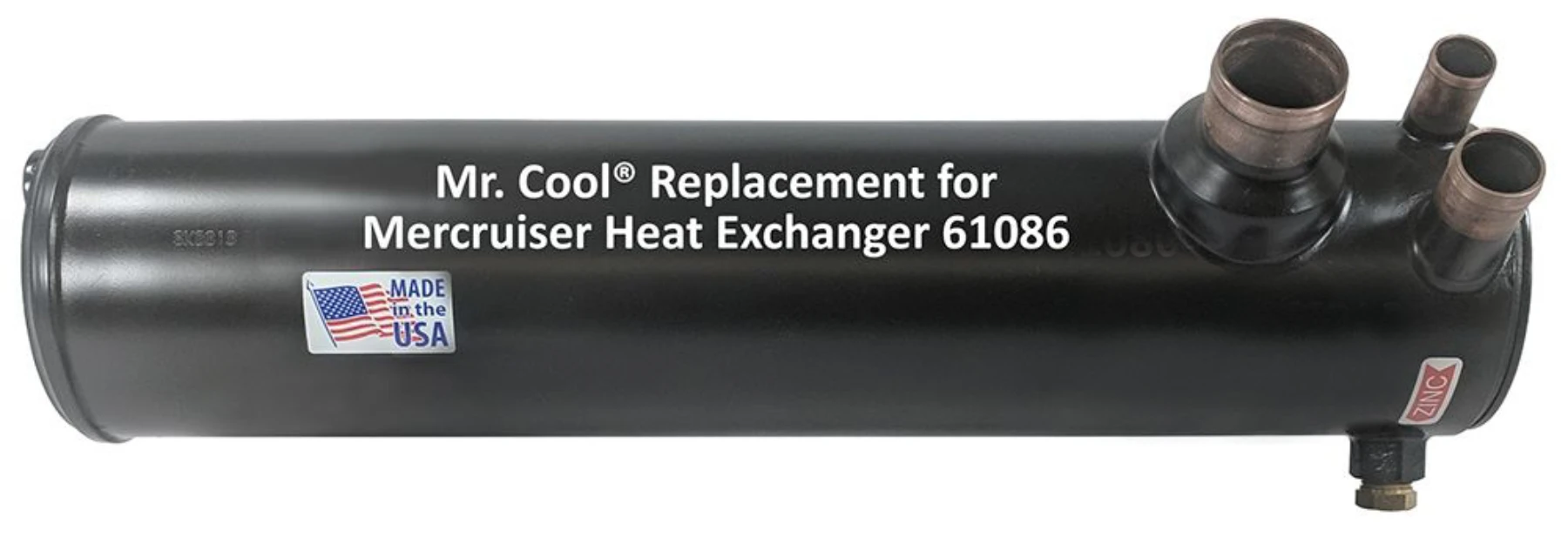 Värmeväxlare (61086A7, 61086A11, 8M0157284)