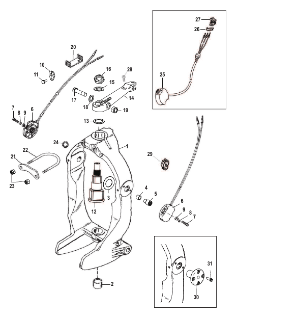 Bravo 1/2/3 Gimbalring