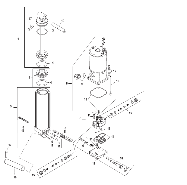 Mercury 40/50/60 EFI 4-cyl Powertrim