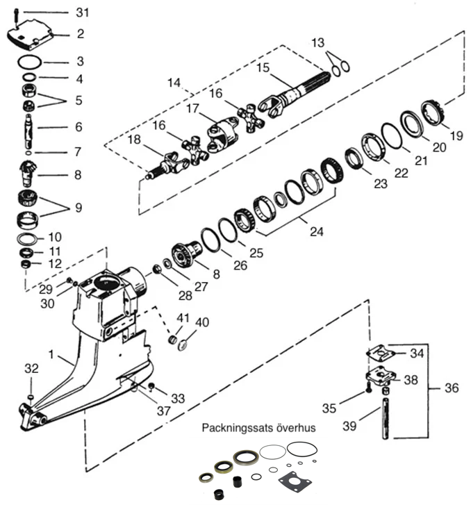 Alpha One Gen 1 Överhus