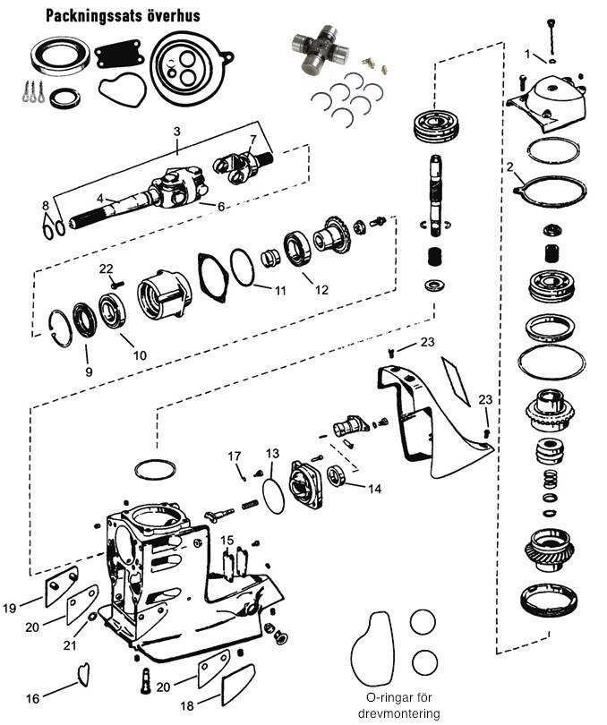OMC Cobra SX Överhus