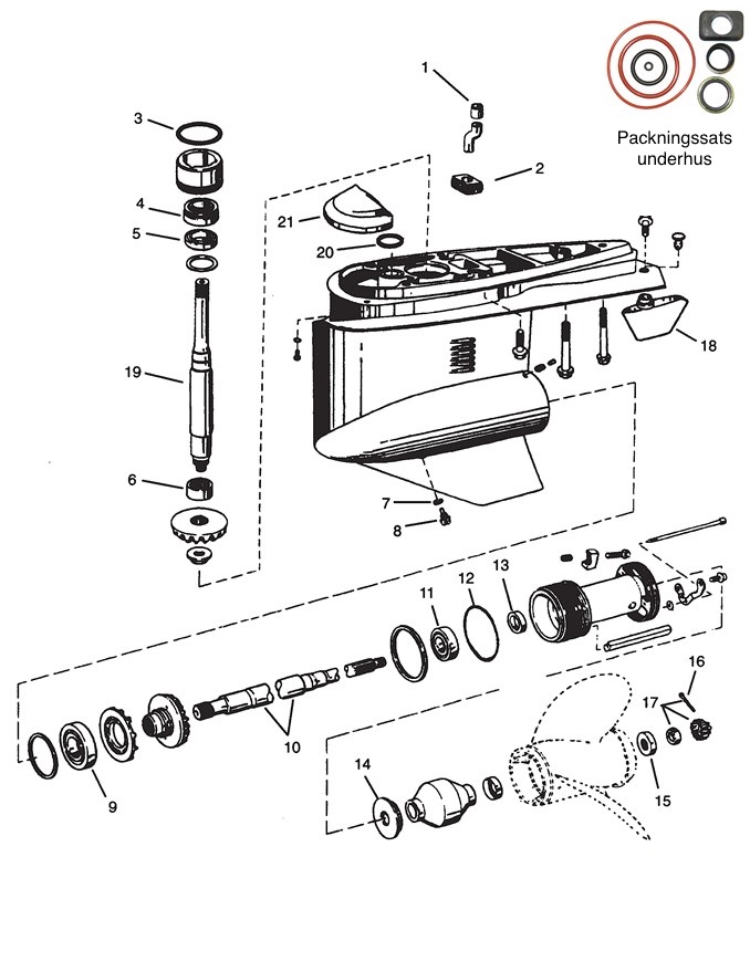 OMC Cobra SX Underhus
