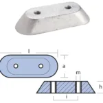 Small plate Honda 8/20 HP (same of 912)