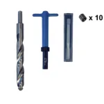 Gängtapp med insatsgängor för Hing-Pin