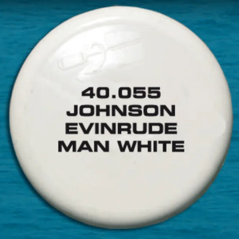 Sprayfärg Johnson/Evinrude vit
