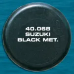Sprayfärg Suzuki svartmetallic