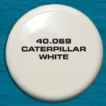 Sprayfärg Caterpillar vit