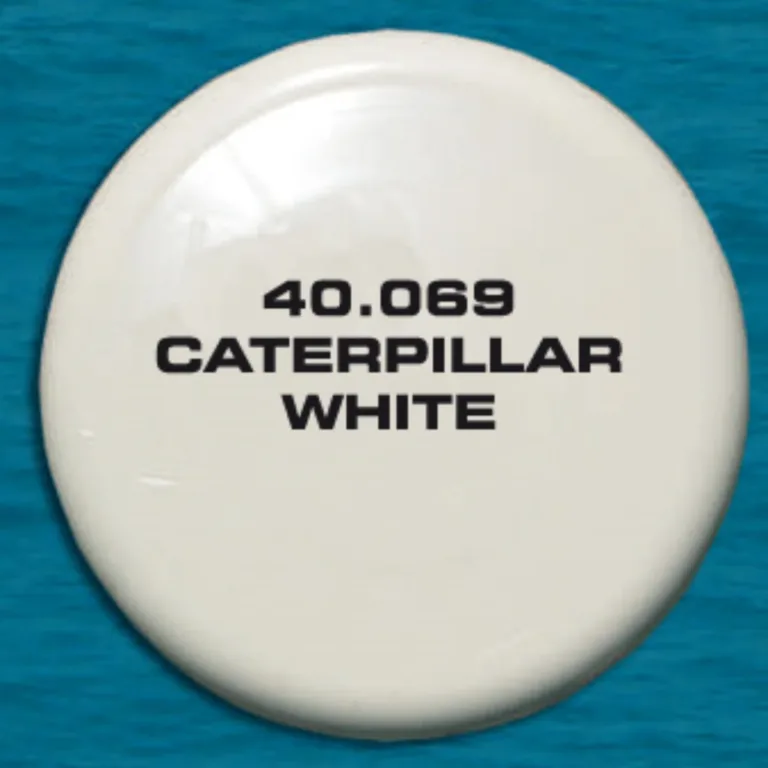 Sprayfärg Caterpillar vit