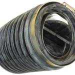 Avgasbälg med klaffar