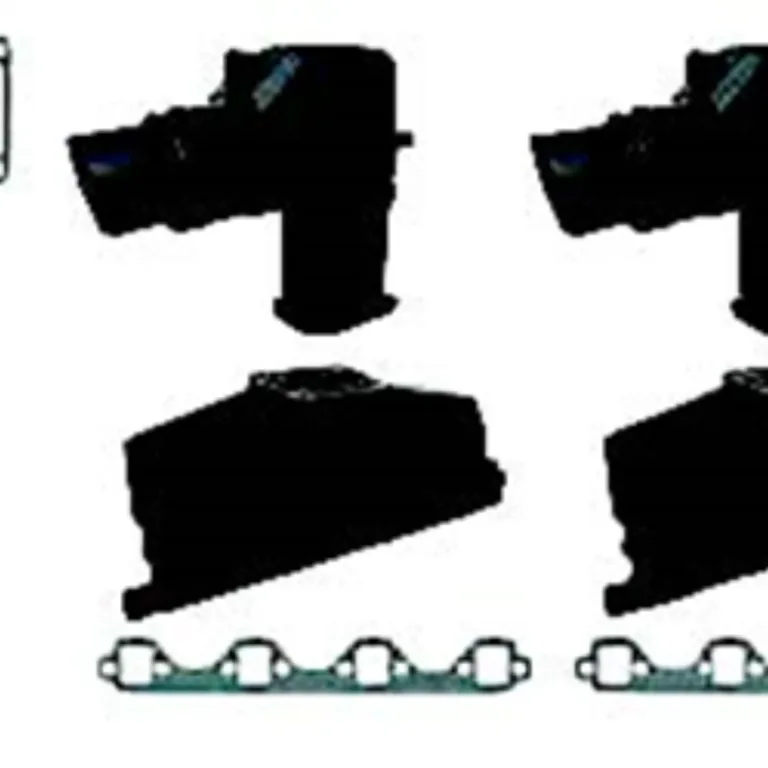 Komplett kit Avgaslimpor med höga knän