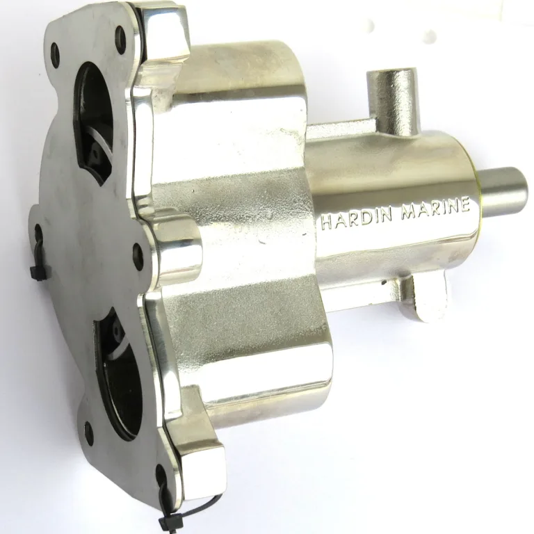 Rostfri sjövattenpump från Hardin Marin (GEN 7+), utan remskiva
