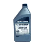 Motorolja, Quicksilver 10W30 Synthetic Blend Marine Oil. 1 liter.