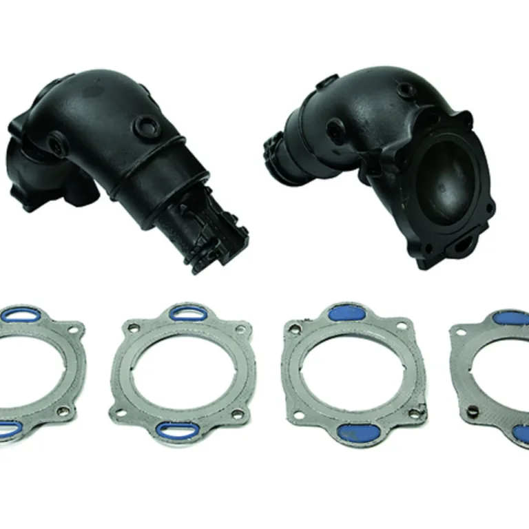 Avgasknä kit med 2 tum risers