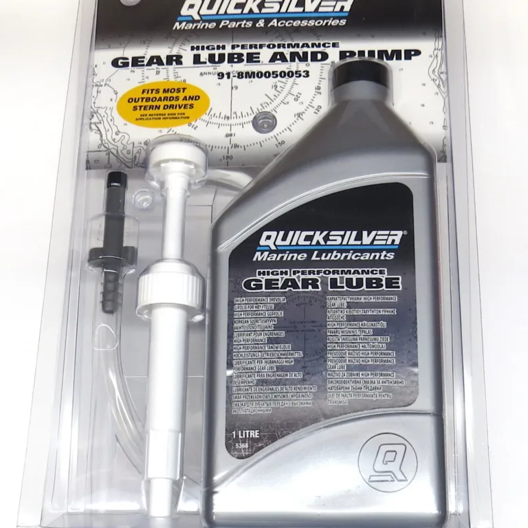 Drevolja Quicksilver med pump