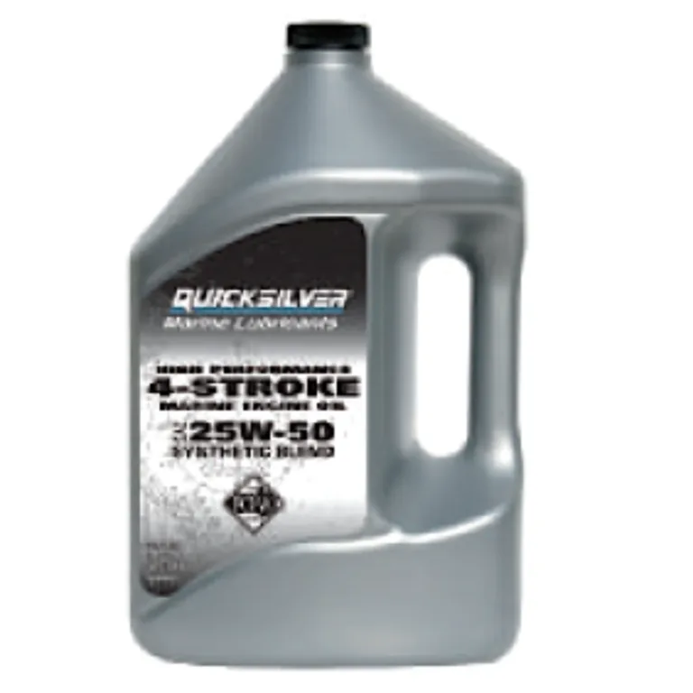 4L motorolja 25W50 syntet, Verado