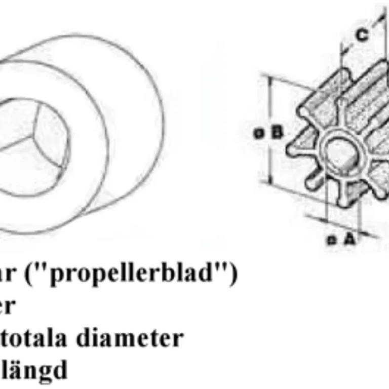 Impeller Nyare Bravo/Mercruiser