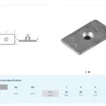 Anod Mercury 4,5-9hk i zink
