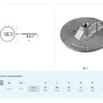 Anod Mercury/Mercruiser i zink