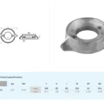 Anod 280-290 Singelpropp Magnesium