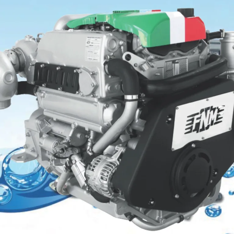 FNM Diesel inombordsmotor.