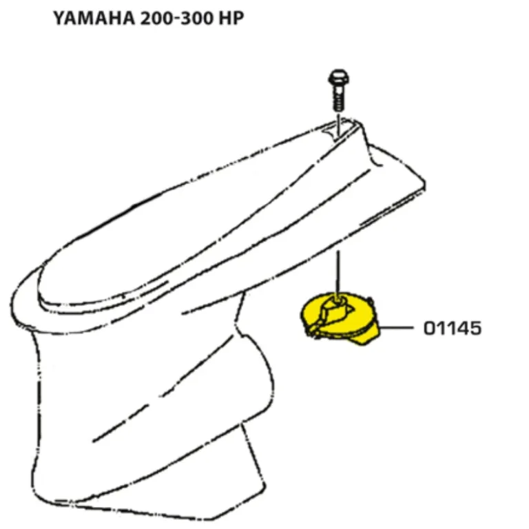 Anodkit för Yamaha 200-300 hk High Performance