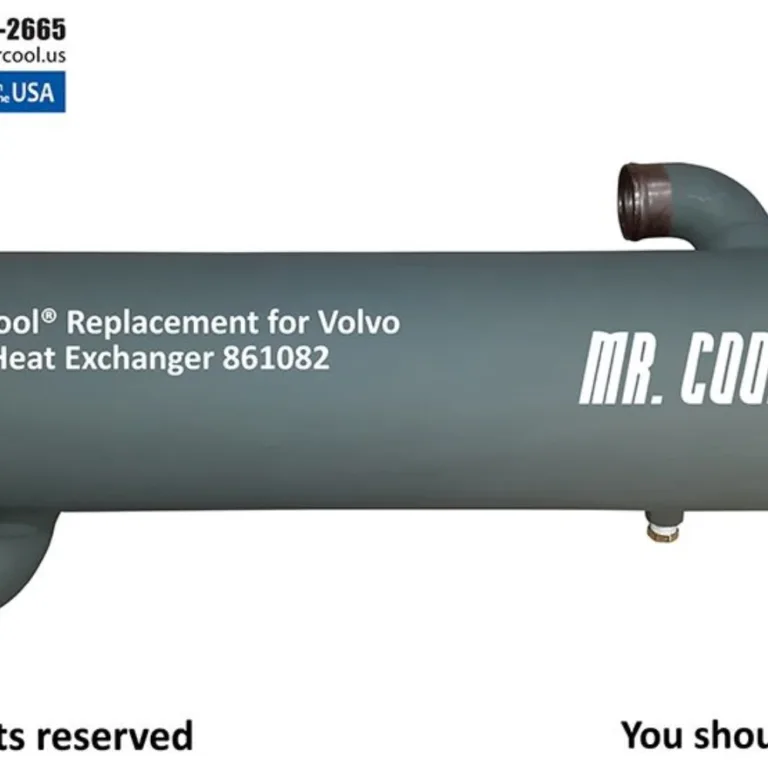 Värmeväxlare Volvo Penta (861082, 3586705)