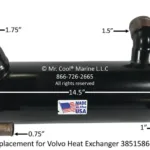 Värmeväxlare Volvo Penta (3851586)