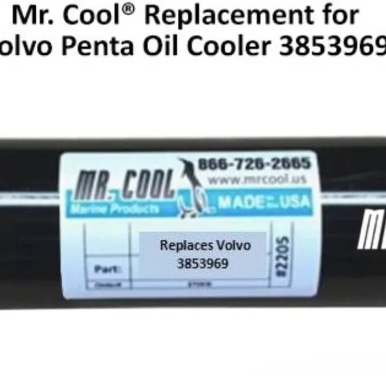 Oljekylare Volvo Penta (3853969, 986373)