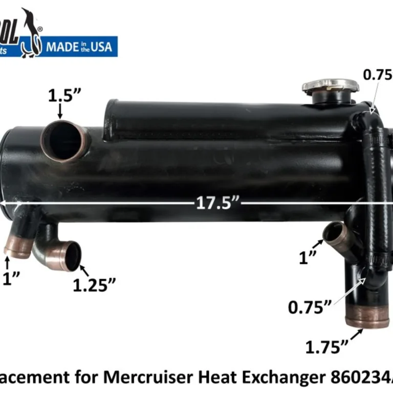 Värmeväxlare (ersätter 860234A1, 860234, 860234P)