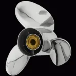 3-bl rostfri båtpropeller stigning 17 tum