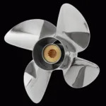 4-bl rostfri båtpropeller stigning 14 tum